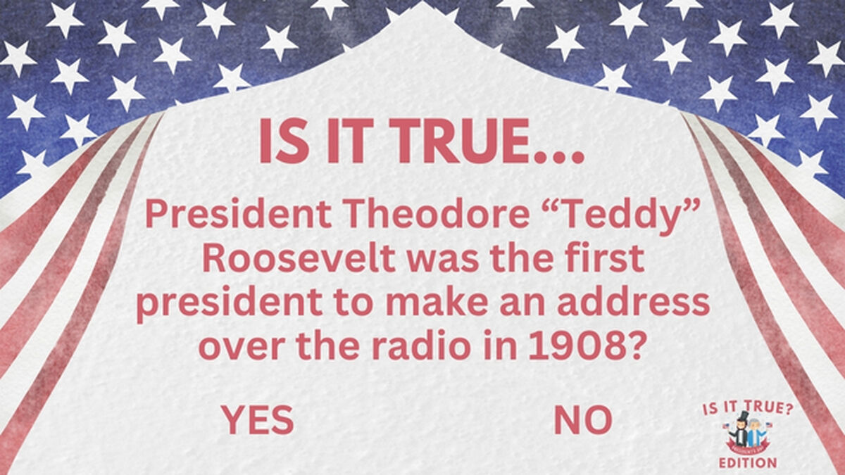Is It True? President's Day Edition image number null